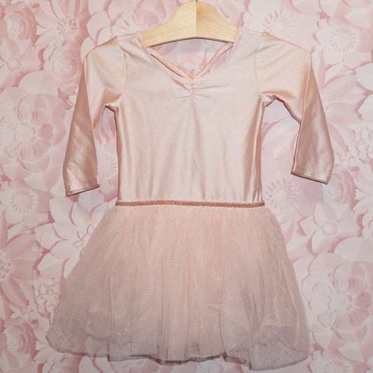 Long-Sleeve Tutu Leotard Size 5T/6