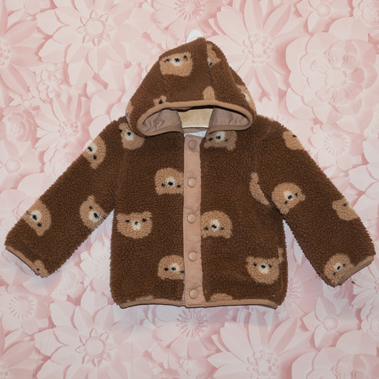 Teddy Bear Jacket Size 12-18m