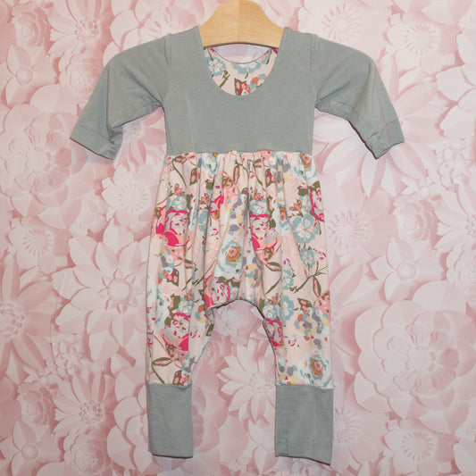 Floral Romper Size 3-9m