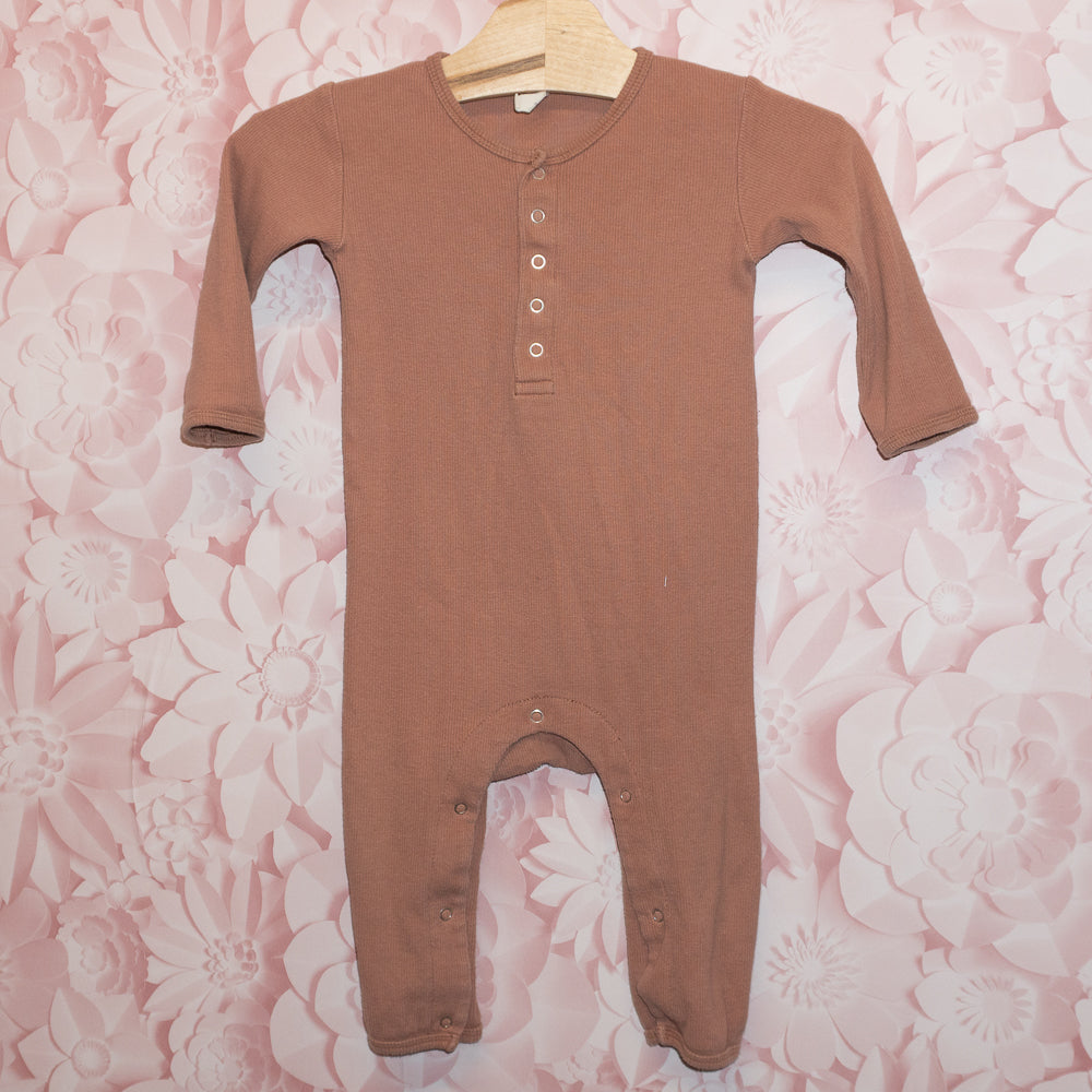 Ribbed Romper Size 12-18m