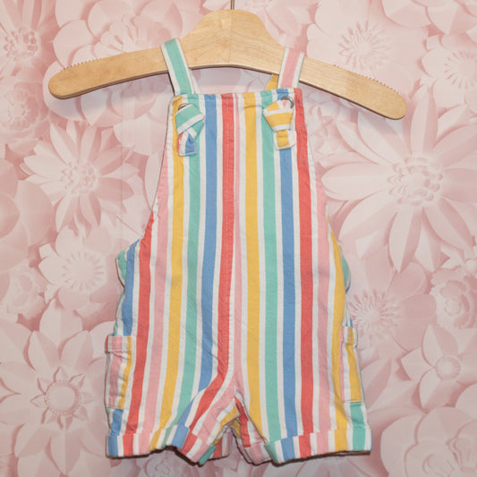 Rainbow Shortalls Size 18m