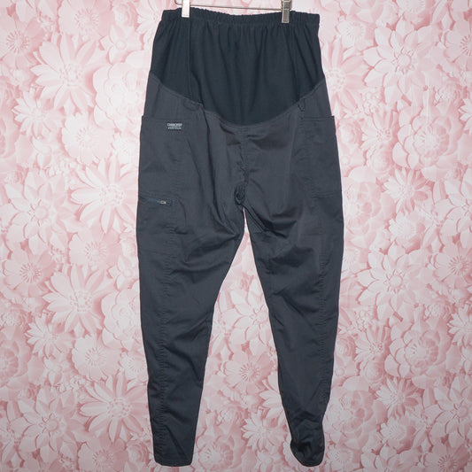 Gray Maternity Scrub Pants Size M