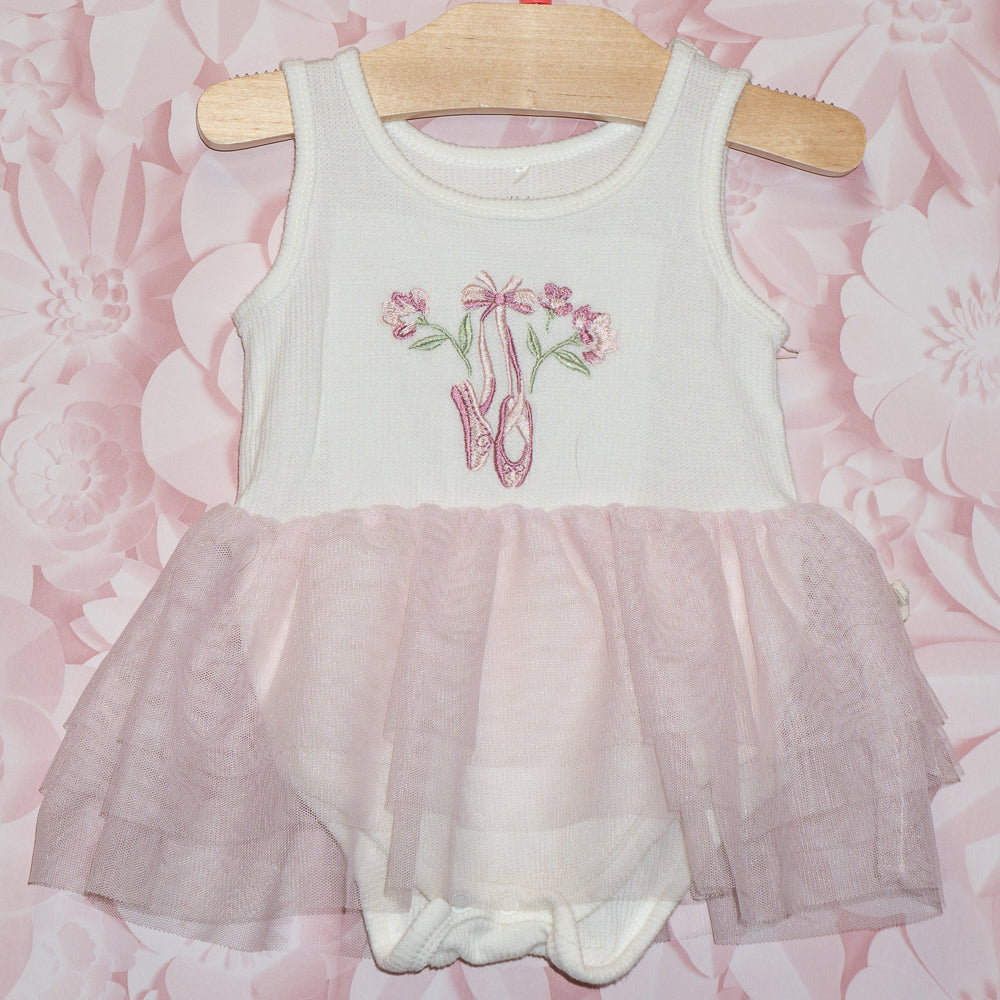 Bamboo Ballet Tutu Onesie Size 3-6m