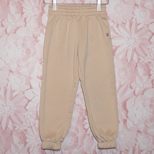 Beige Joggers Size 4