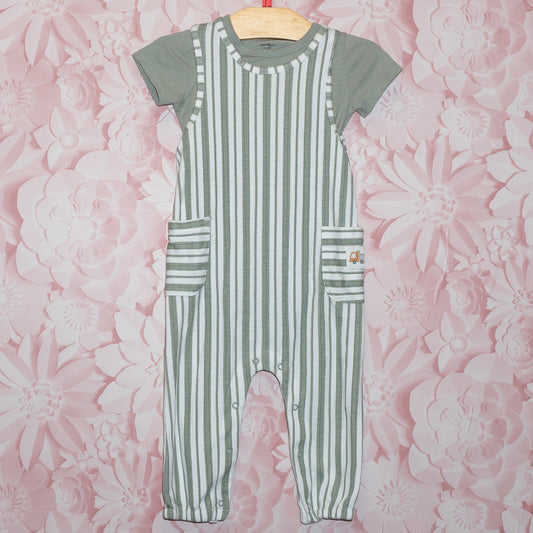 Striped Romper Set Size 12-18m