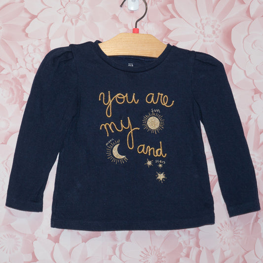 Sun Moon and Stars Tee Size 3