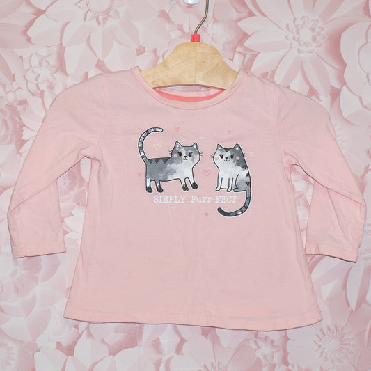 Purr-FECT Tee Size 2T