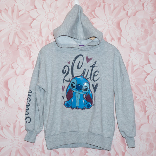 Stitch 2 Cute Hoodie Size 6