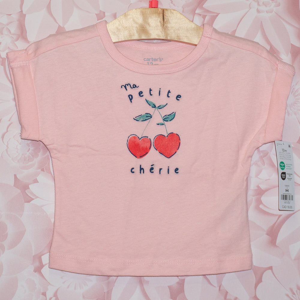 NWT Ma Petite Cherie Tee Size 12m