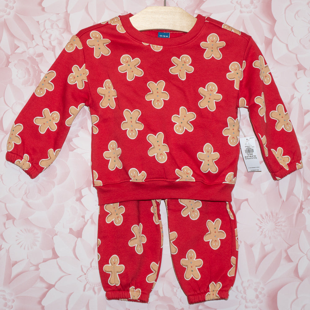 Gingerbread Man Set Size 12-18m