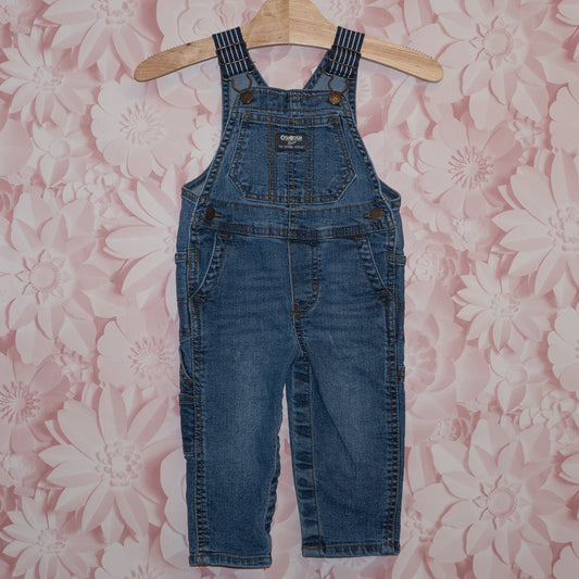 Denim Overalls Size 12m