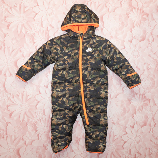 Camo Snowsuit Size 12m