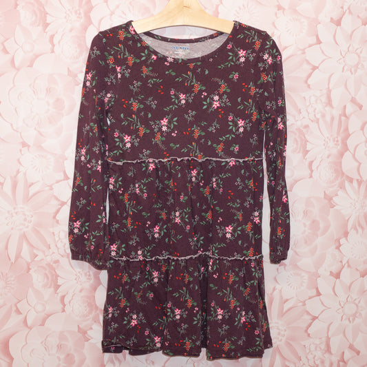 Tiered Floral Dress Size 8