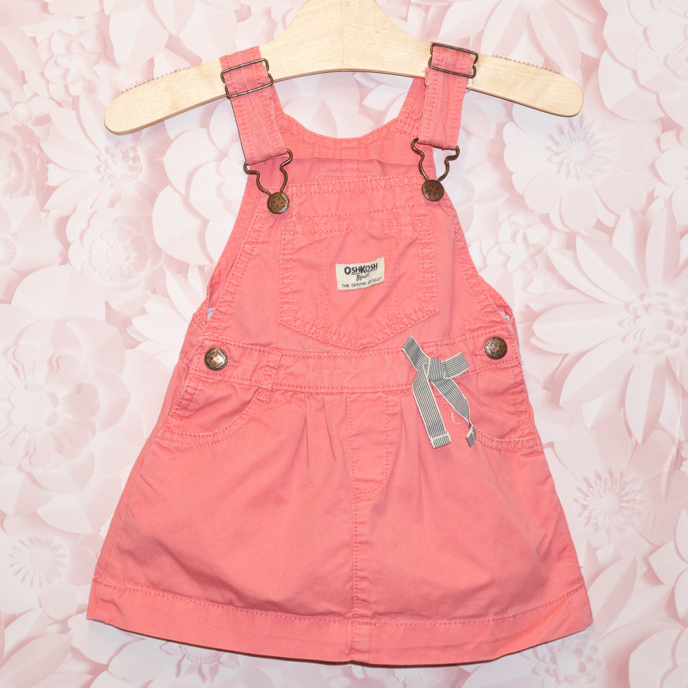 Pink Overall Dress Size 2T