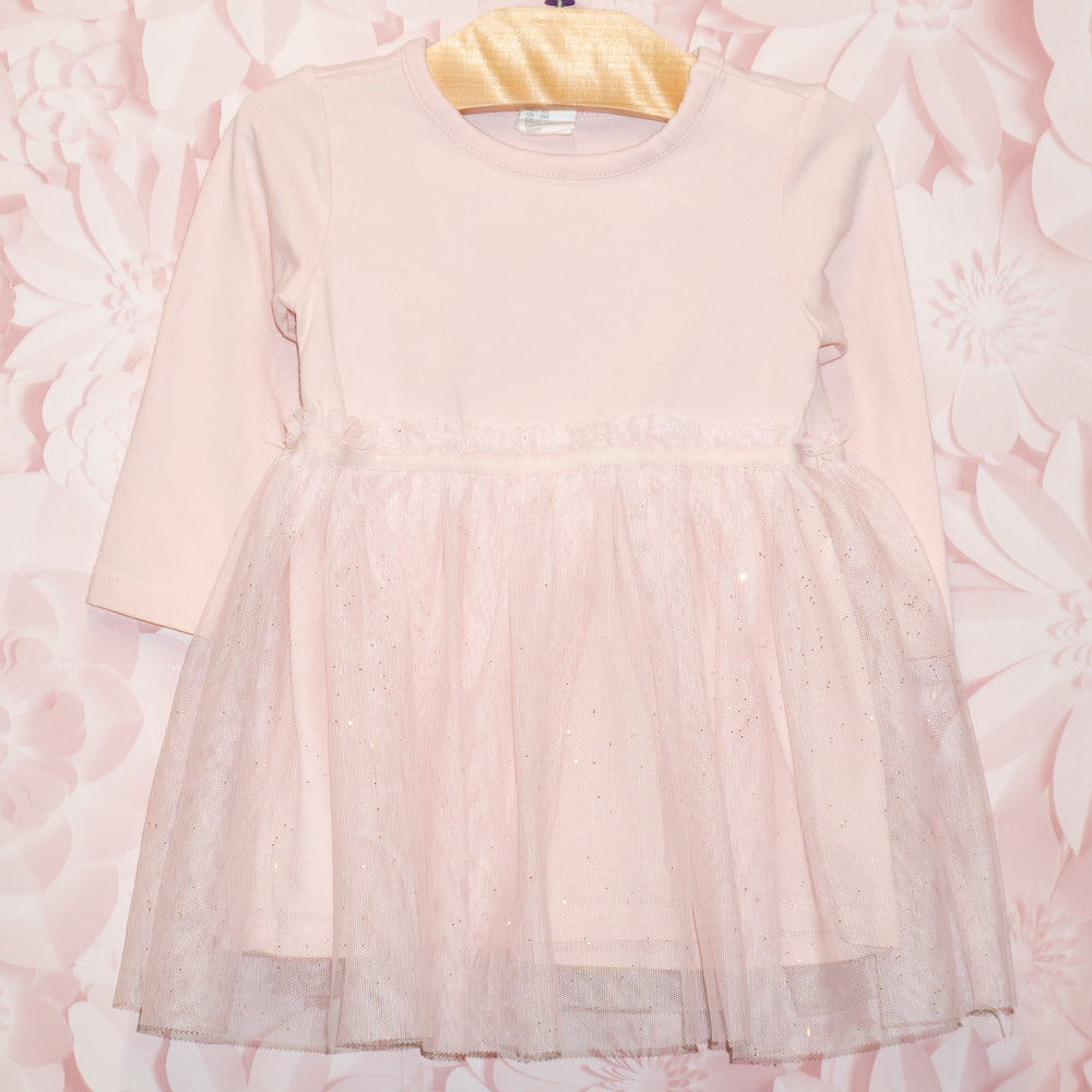 Pink Tulle Skirt Dress Size 6m
