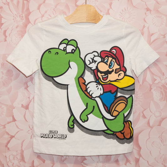NWT Mario & Yoshi Tee Size 4T