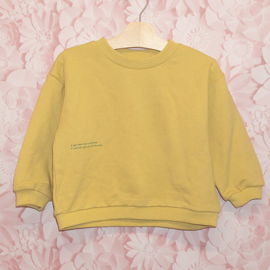 Never/Not Crewneck Size 4Y