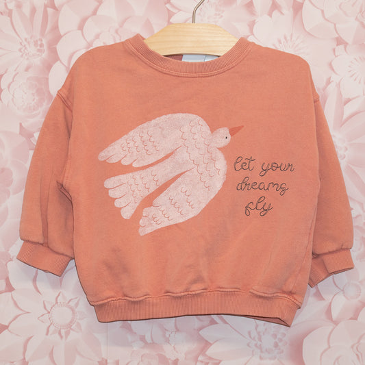 Let Your Dreams Fly Crewneck Size 18-24m