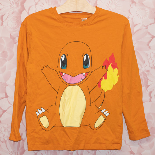 Pokemon Charmander Long-Sleeve Size 6x/7