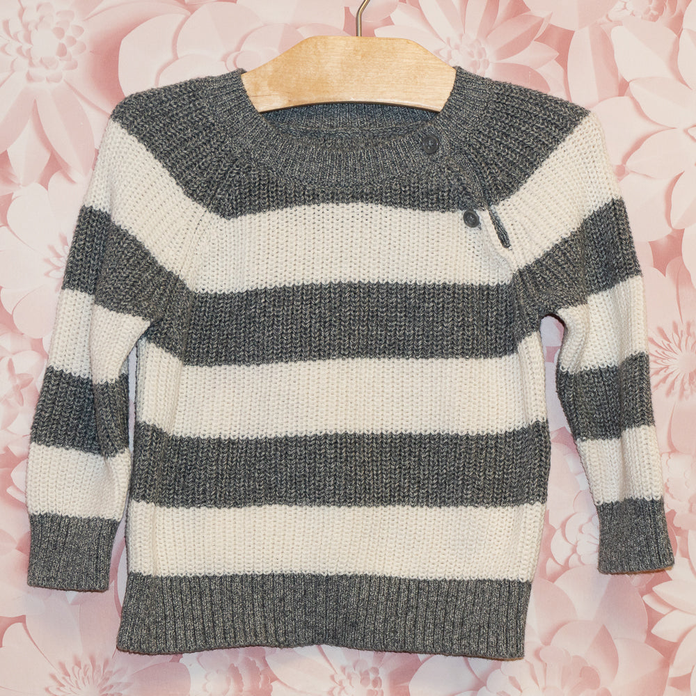 Striped Knit Sweater Size 12-18m