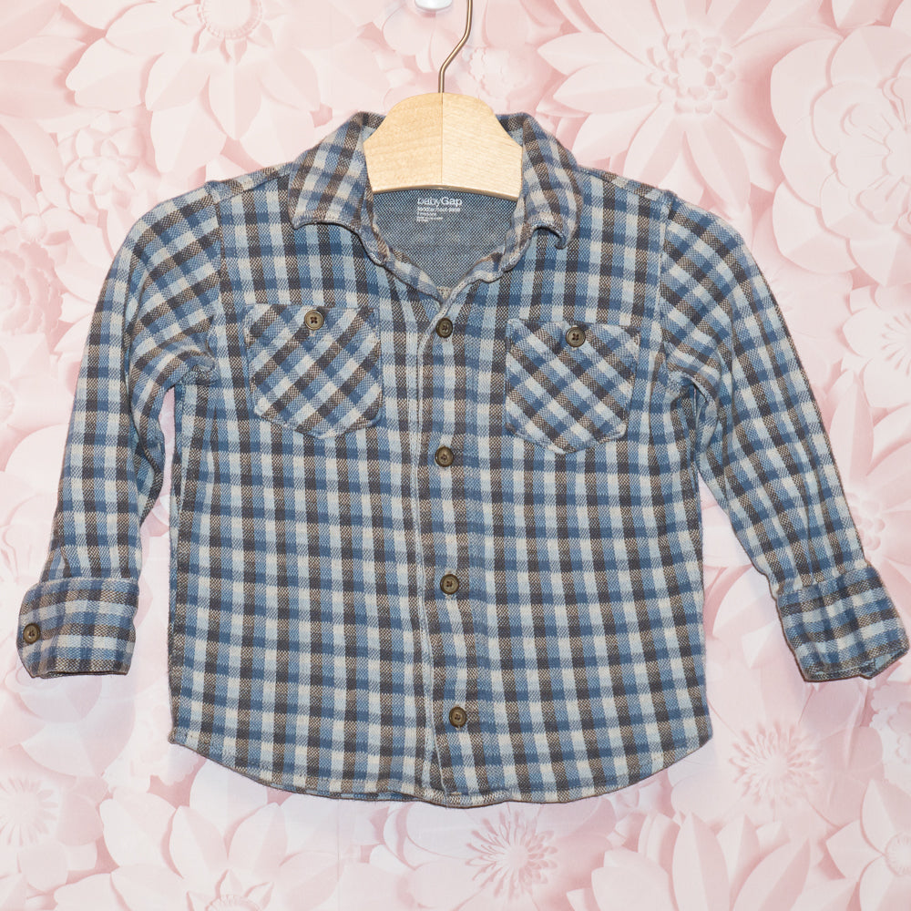 Plaid Weave Shirt Size 2