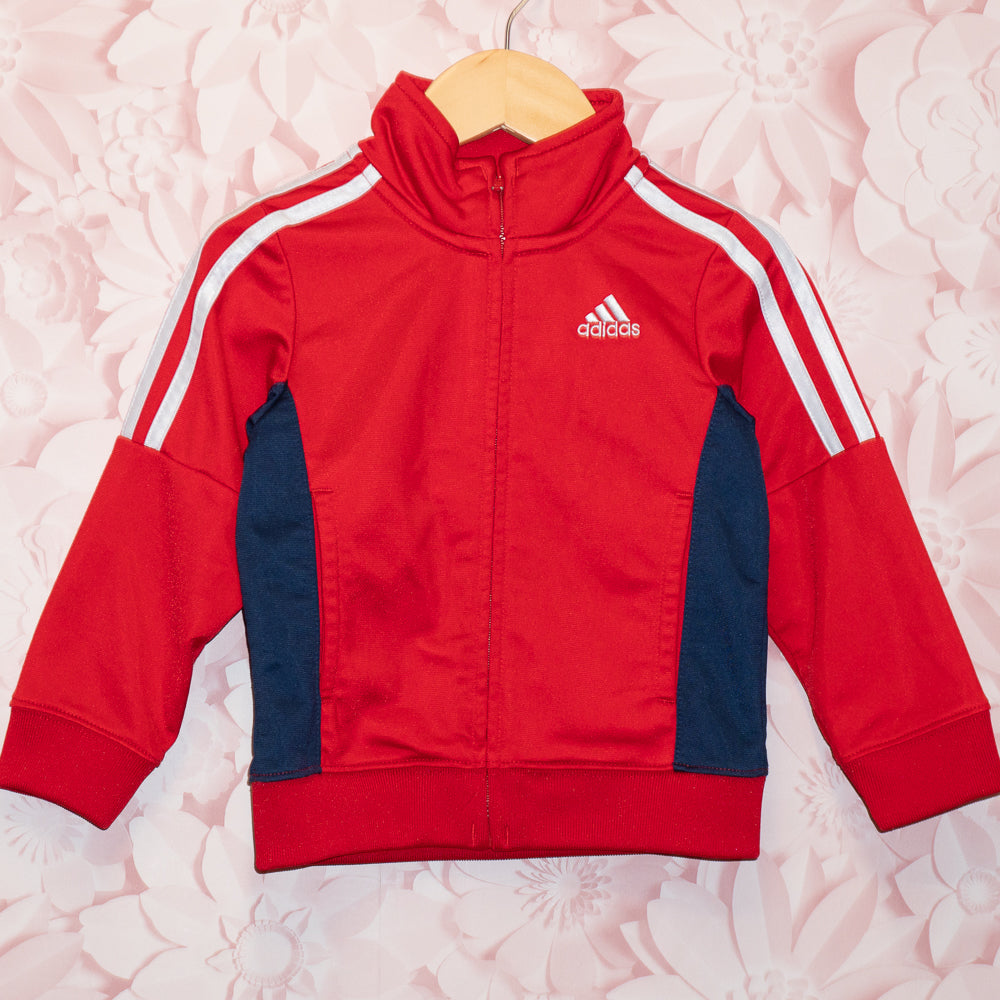 Red Adidas Zip Jacket Size 2T