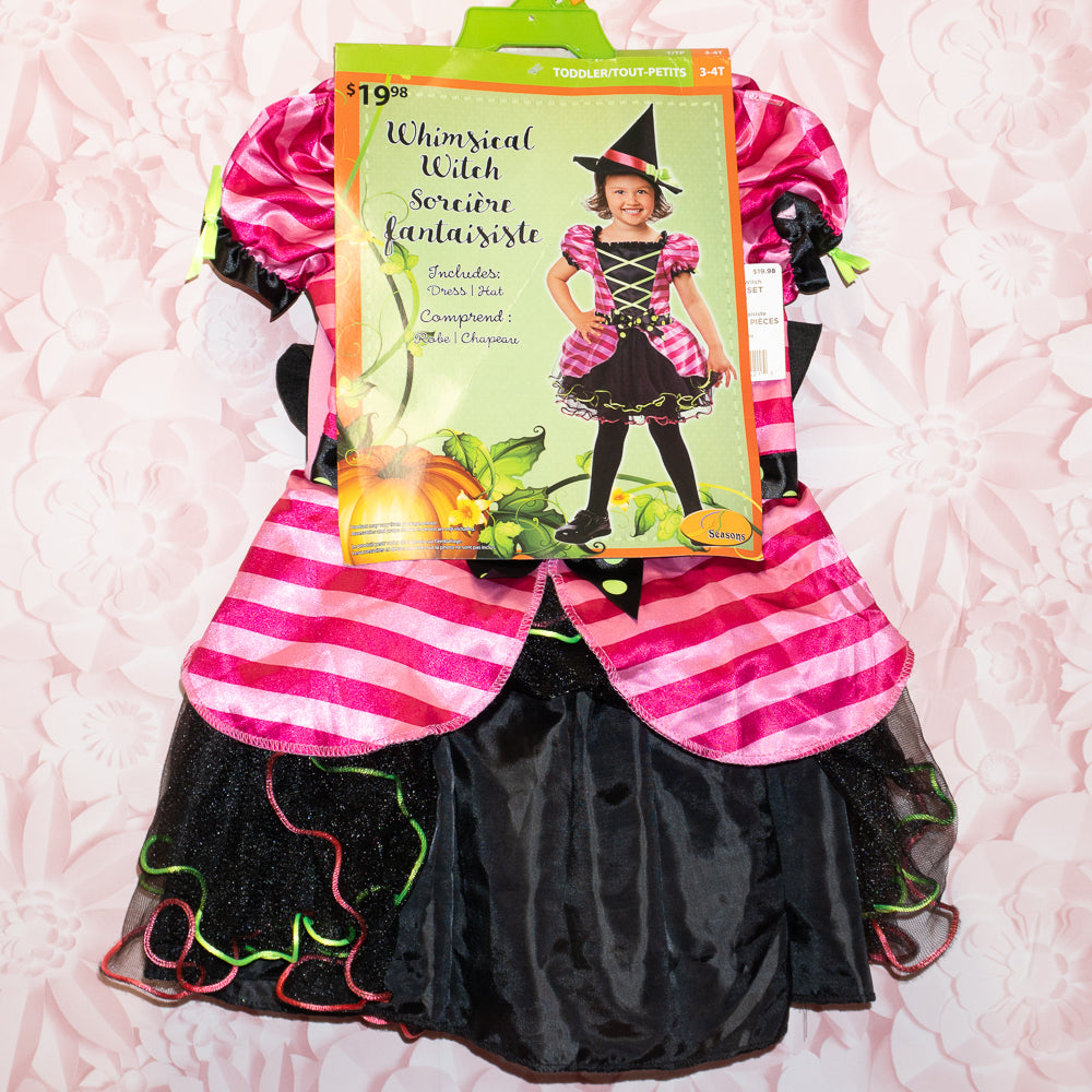 NWT Witch Costume Size 3-4T