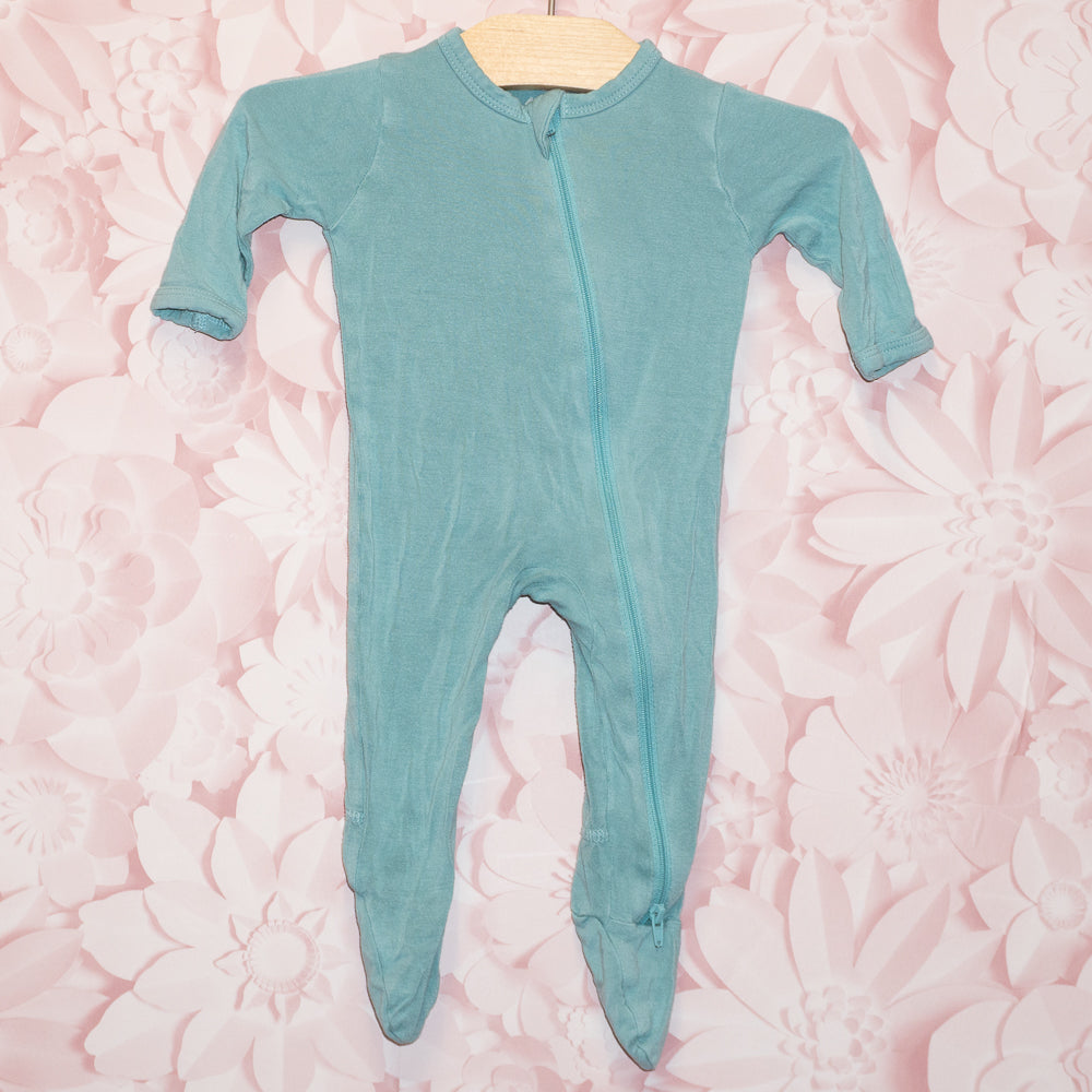 Turquoise Bamboo Sleeper Size 0-3m