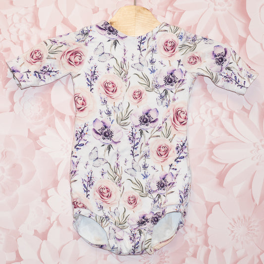 Floral Bamboo Romper Size 12-24m