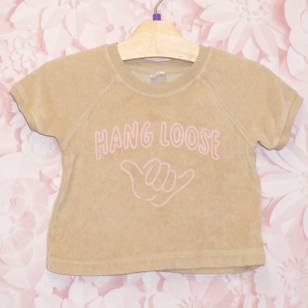Hang Loose Terry Tee Size 2