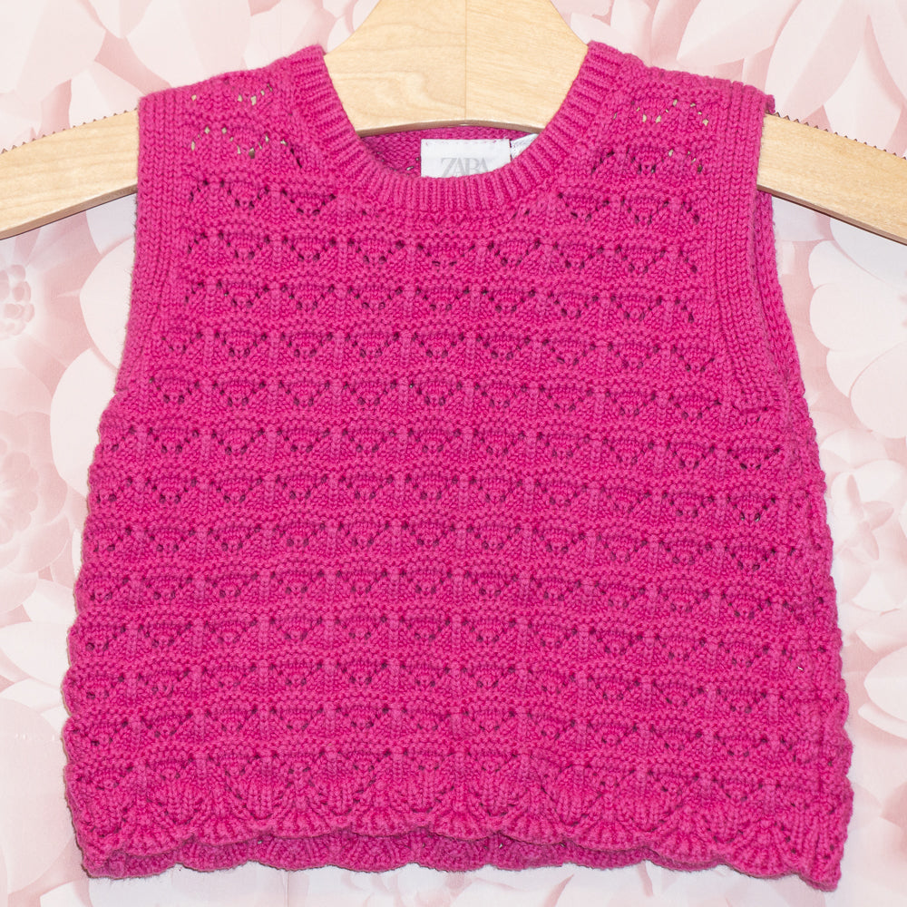 Knit Sweater Vest Size 4