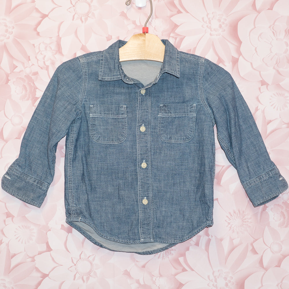 Lined Denim Shirt Size 2