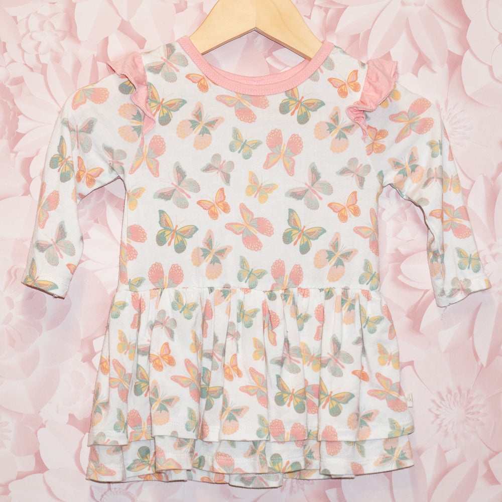 Bamboo Butterfly Dress Size 6-9m