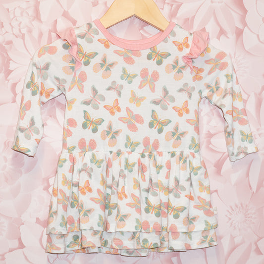 Bamboo Butterfly Dress Size 6-9m