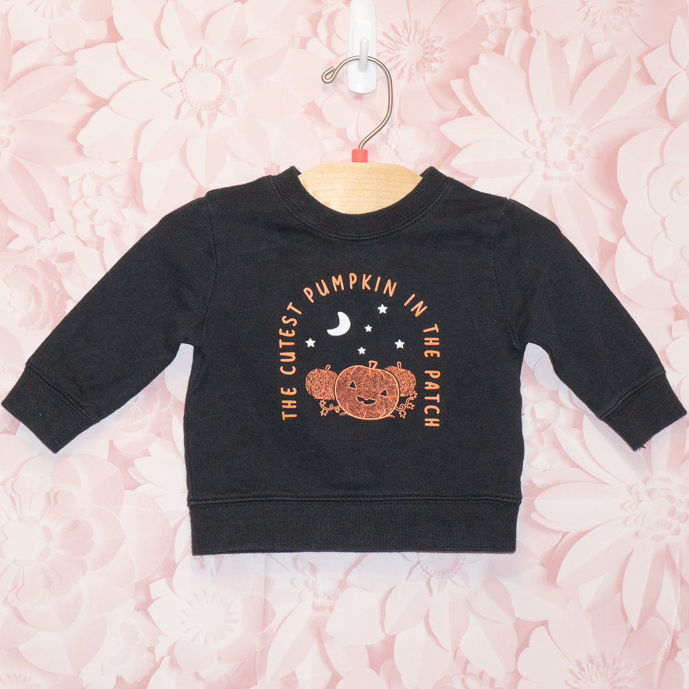 Cutest Pumpkin Crewneck Size 6m