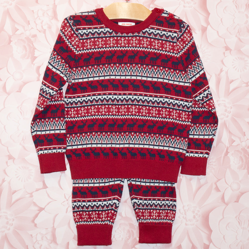 Nordic Knit Christmas Set Size 18-24m