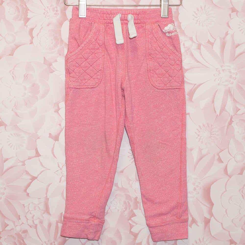 Pink Roots Joggers Size 2T
