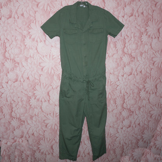 Green Maternity Coveralls Size M