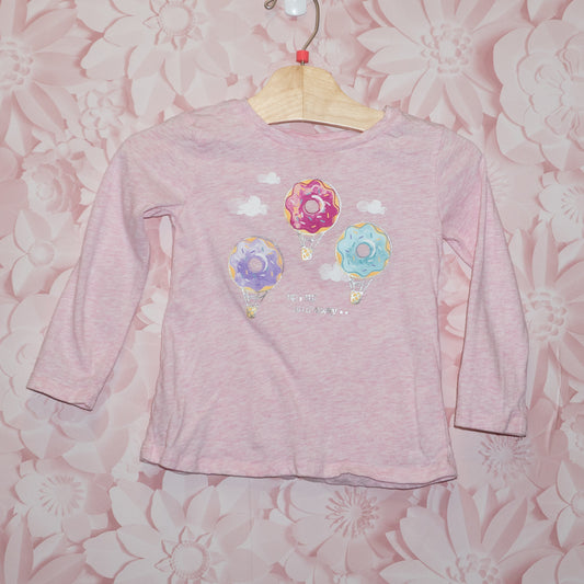 Hot Air Donuts Tee Size 3T