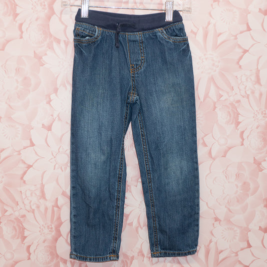 Elastic Waist Jeans Size 4T