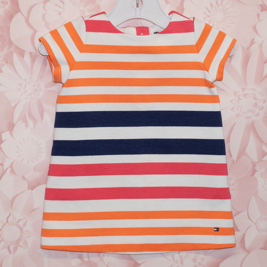 Striped Dress Size 6-9m