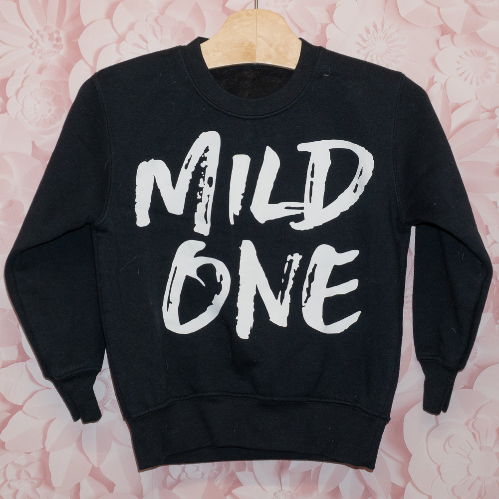 Wild One & Mild One Set (2 Sweatshirts) Size 3-4