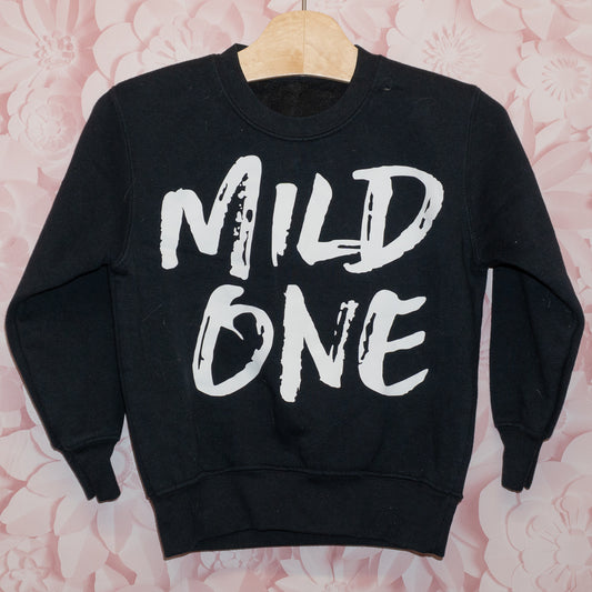 Wild One & Mild One Set (2 Sweatshirts) Size 3-4