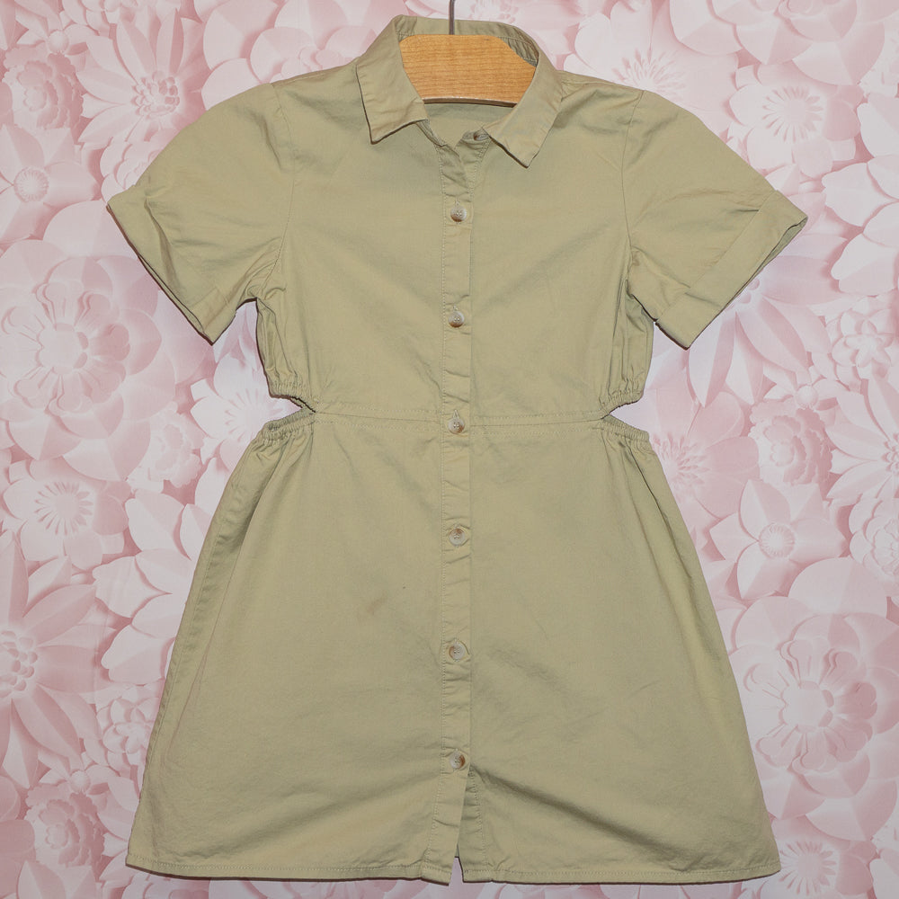 Cut-out Shirt Dress Size 6