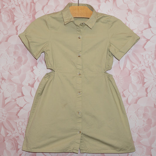 Cut-out Shirt Dress Size 6