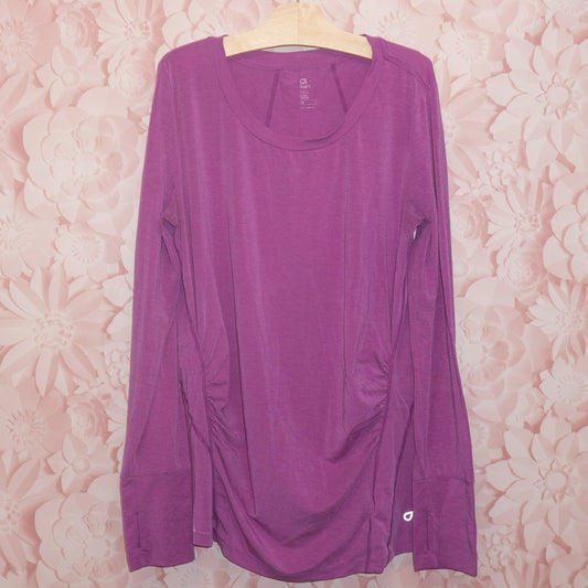 Purple Athletic Maternity Top Size M
