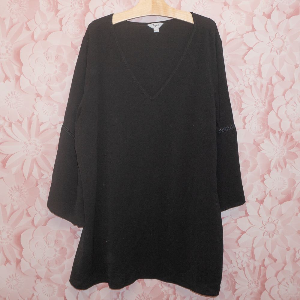 Embellished Sleeve Maternity Blouse Size XXL