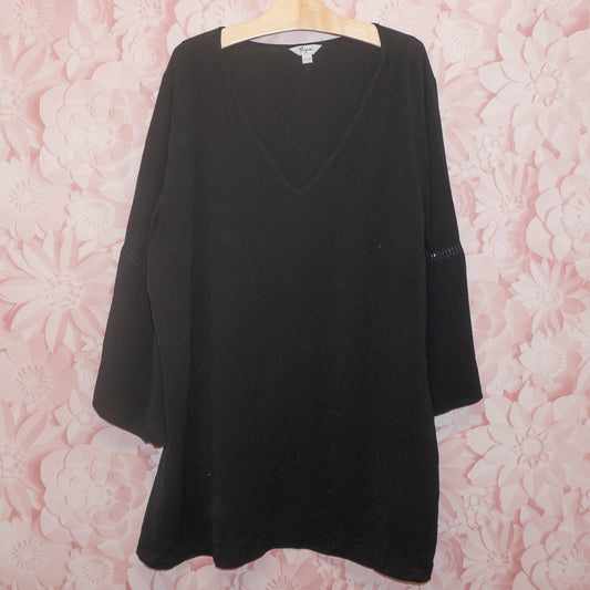 Embellished Sleeve Maternity Blouse Size XXL