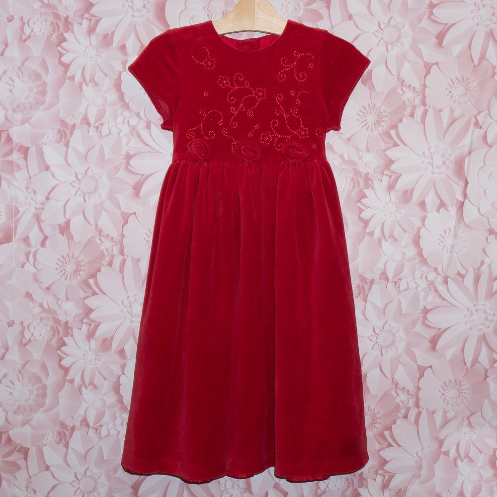 Velvet Dress Size 5/6