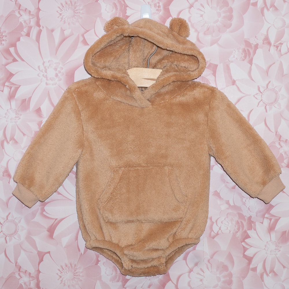 Teddy Bear Onesie Size 6-12m